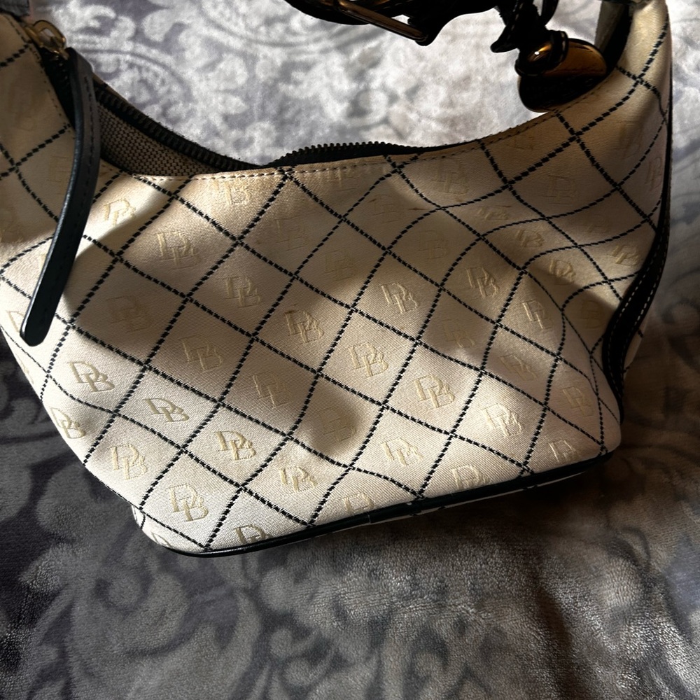 Elegant Cream Designer Handbag